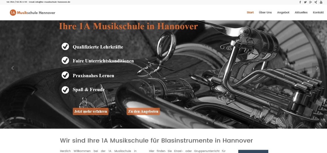1A Musikschule für Blasinstrumente in Hannover