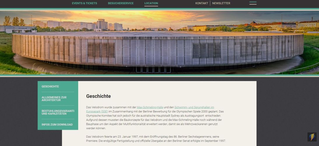 Velodrom, Berlin